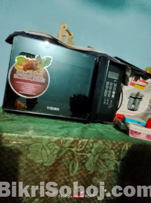 Vision microwave oven